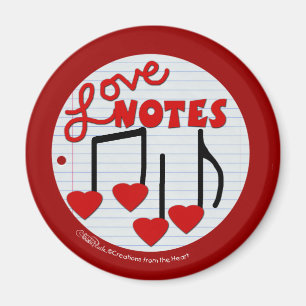 Love Note musical Magneet