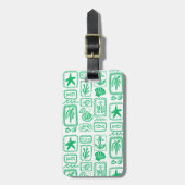 Love Notes from the Sea Seashell Ocean Beach  Bagagelabel (Voorkant verticaal)