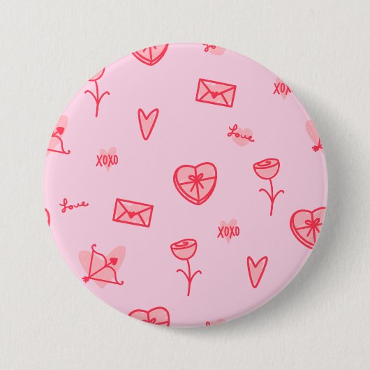Love Notes & Sweet Treats Button (Voorkant)