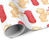 Love Notes Valentine’s Wrapping Paper Cadeaupapier (Rol Hoek)