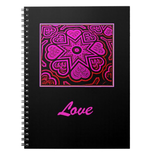 'Love' Notitieboek/Journal Notitieboek (Voorkant)