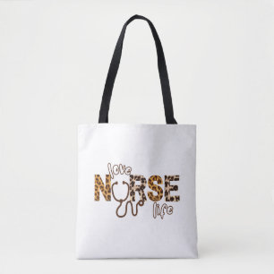Love Nurse Life Cheetah 3 Draagtas