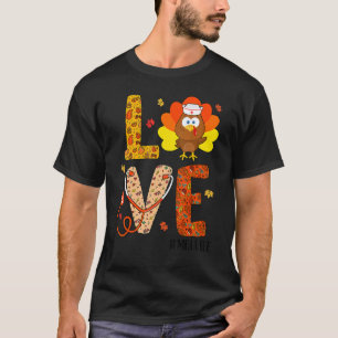 Love Nurse Life Herfst MBU Nurse Turkey Thanksgivi T-shirt