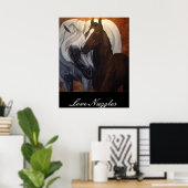 Love Nuzzles Poster (Thuiskantoor)