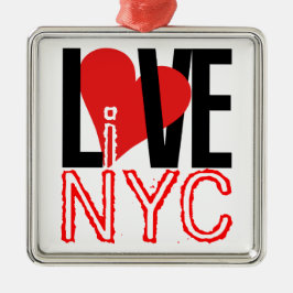 Love NYC Live in NYC Ornament