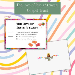 Love Of Jesus Is Sweet ENGLISH gospel tract