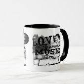 Love oldies muziek 4 Mok (Voorkant rechts)