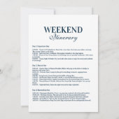 Love on the Lake Bachelorette Weekend Kaart (Achterkant)