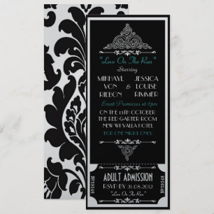 "Love On the run" een wegwerphuwelijk Kaart