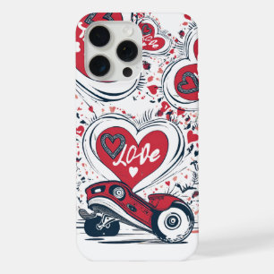 Love on Wheels - Skateboard Cool Design de coeur  