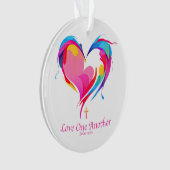 Love One Another Bible Verse John 1334 (devant)