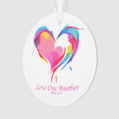 Love One Another Bible Verse John 1334 (devant)