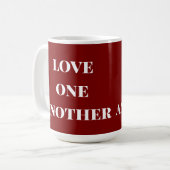 Love one another coffee mug (Devant gauche)