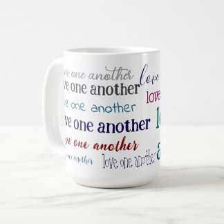 Love one another  coffee mug koffiemok