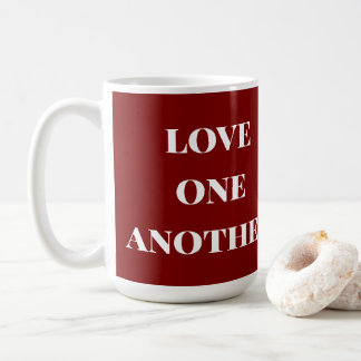 Love one another  coffee mug koffiemok