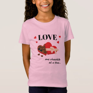 Love One Chocolate in Time Funny Quote T-shirt