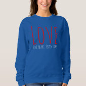 Love - One Heart. Seven Forms T-Shirt (Voorkant)