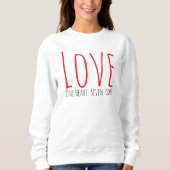 Love - One Heart. Seven Forms T-Shirt (Voorkant)
