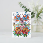 Love One Life Briefkaart (Staand voorkant)