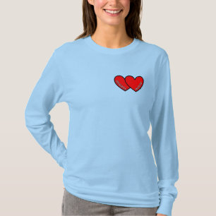 LOVE ONE OTHER Dames T-shirt met lange mouwen