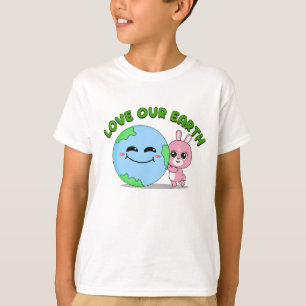 Love Our Earth: Dierenvrienden voor kinderen T-shirt