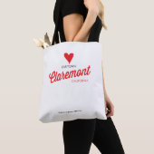 Love Our Town Claremont CA - Canvas tas (Dichtbij)