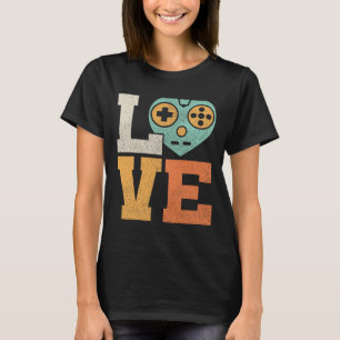 Love Outfit  Videospel Kostuum Retro Gamin T-shirt