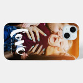 "Love" Overlay Foto Case-Mate iPhone Case (Achterkant (horizontaal))