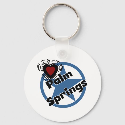 Love Palm Springs Sleutelhanger (Voorkant)