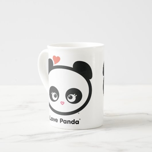 Love Panda® Bone China Mok (Voorkant links)
