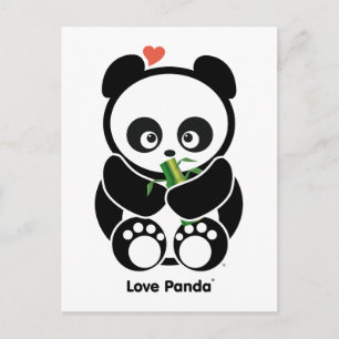 Love Panda® Briefkaart
