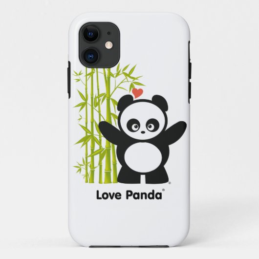 Love Panda® Case-Mate iPhone Case (Achterkant)