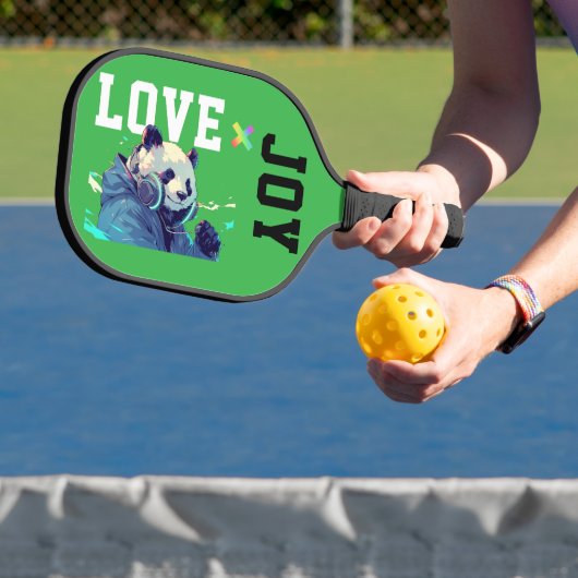 LOVE × PANDA - Custom Pickleball Paddle (Insitu)