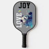 LOVE × PANDA - Custom Pickleball Paddle (Achterkant)