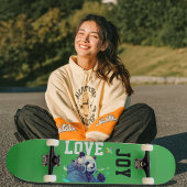 LOVE × PANDA - Custom Skateboard