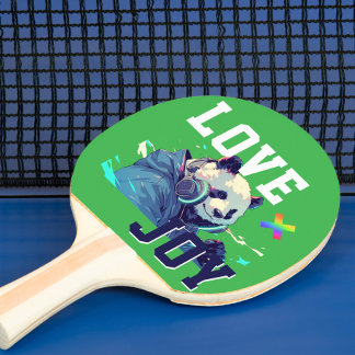 LOVE × PANDA - Custom Tafeltennisbatje