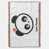Love Panda® Deken (Voorkant Verticaal)