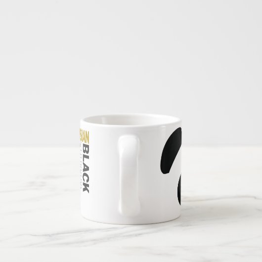 Love Panda® Espresso Mok (Achterkant)