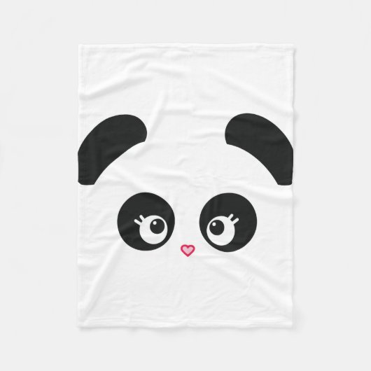 Love Panda® Fleece Blanket (Voorkant)