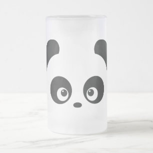 Love Panda® Frosted Glass Mok