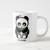 Love Panda® Grote Koffiekop (Rechts)