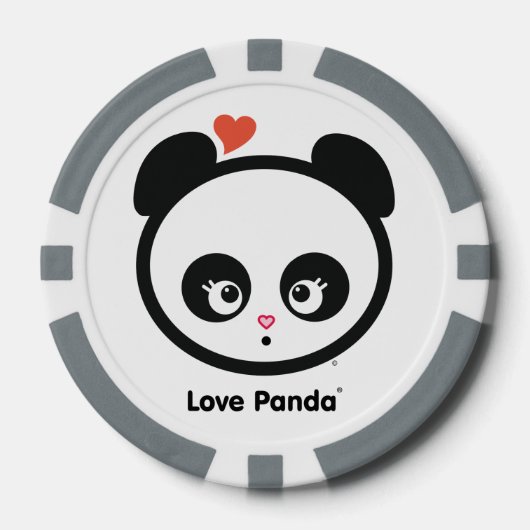 Love Panda® Pokerchips (Voorkant)