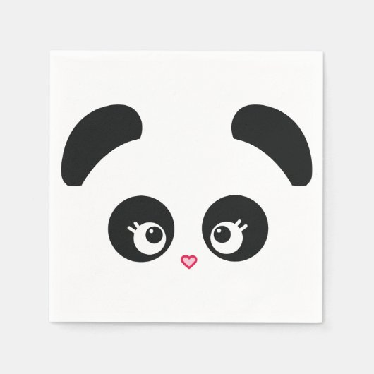 Love Panda® serviettes en papier (Devant)