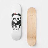 Love Panda® Skateboard (Voorkant)
