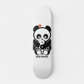 Love Panda® Skateboard (Voorkant)