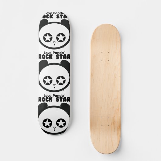 Love Panda® Skateboard (Voorkant)
