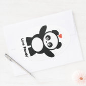 Love Panda® Sticker (Envelop)