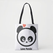 Love Panda® Tote Bag (Voorkant)