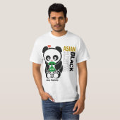 Love Panda® Value Mannen Aprel T-shirt (Voorkant volledig)