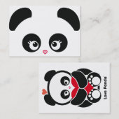 Love Panda® Visitekaartje (Voorkant / Achterkant)